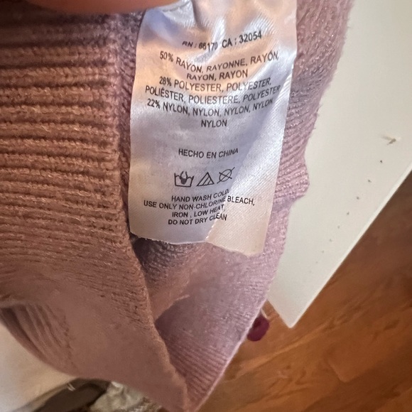 Hera Hooded Sweater Dress Lavender XS - Picture 7 of 10